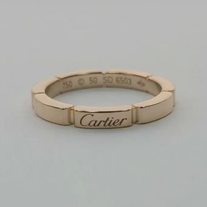Cartier Maillon Panthere 18k Rose Gold Ring